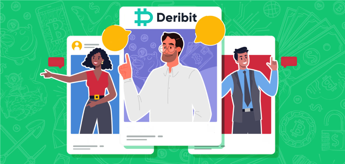 Wéi een Kont opmaacht an Deribit bei Deribit