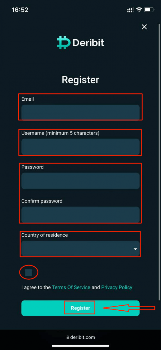 How to Register and Login Account in Deribit How to Register and Login Account in Deribit