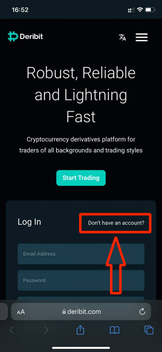 Cómo registrarse y operar con criptomonedas en Deribit Cómo registrarse y operar con criptomonedas en Deribit